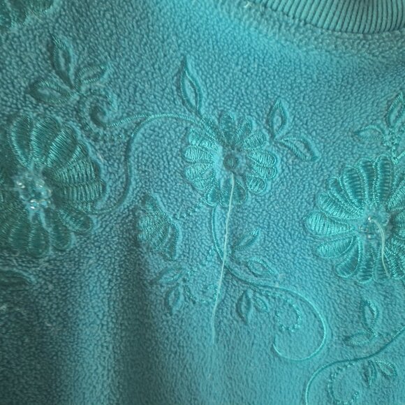 alfred dunner green long sleeve shirt - Picture 10 of 10